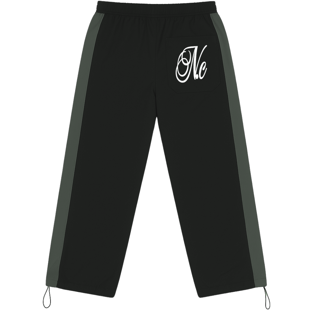 BLACK WINDBREAKER BOTTOM