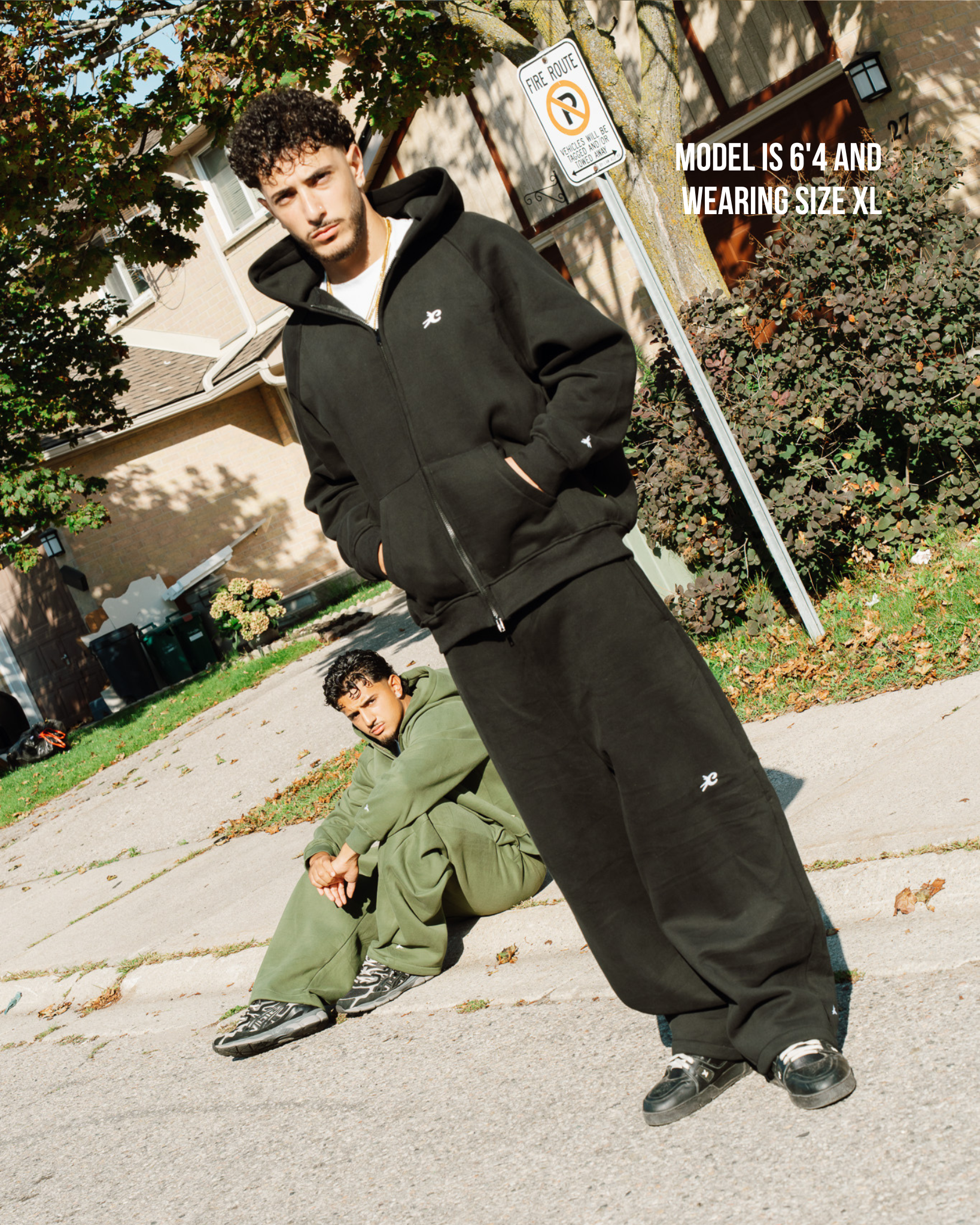 BLACK BASICS SWEATPANTS