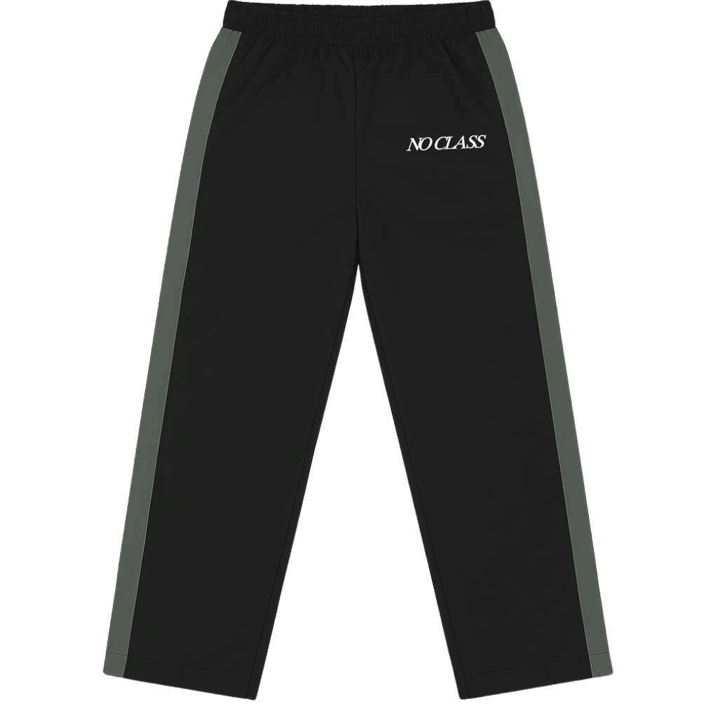 BLACK WINDBREAKER BOTTOM