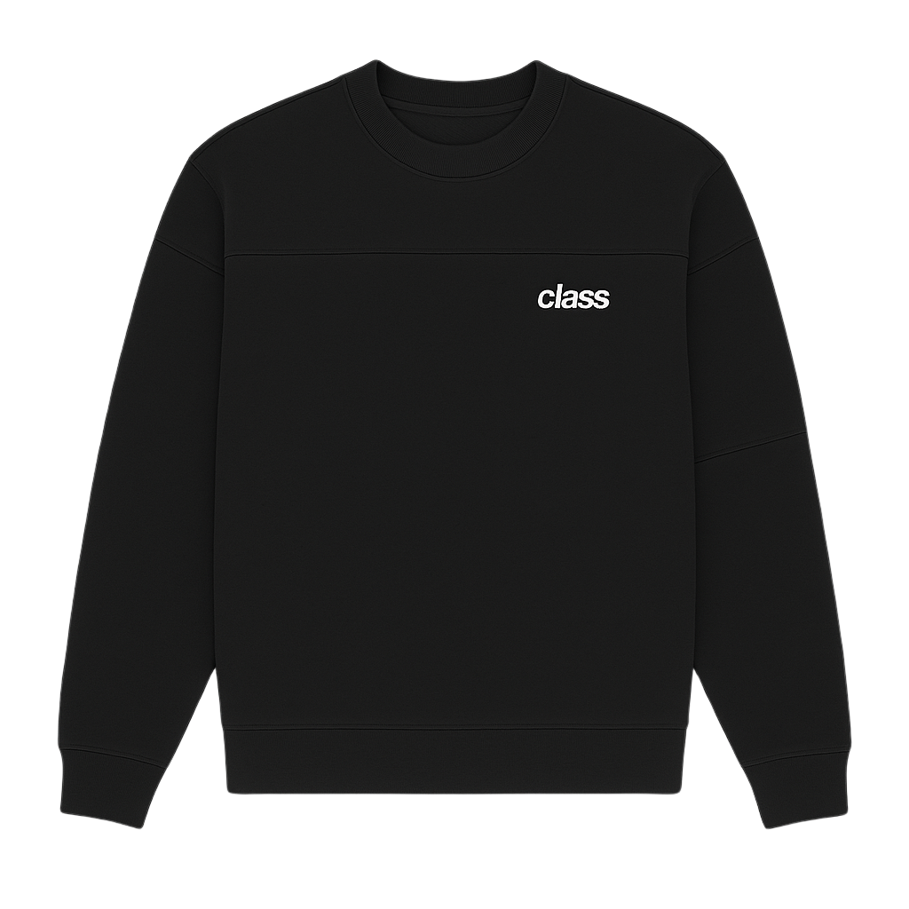 BLACK CREWNECK