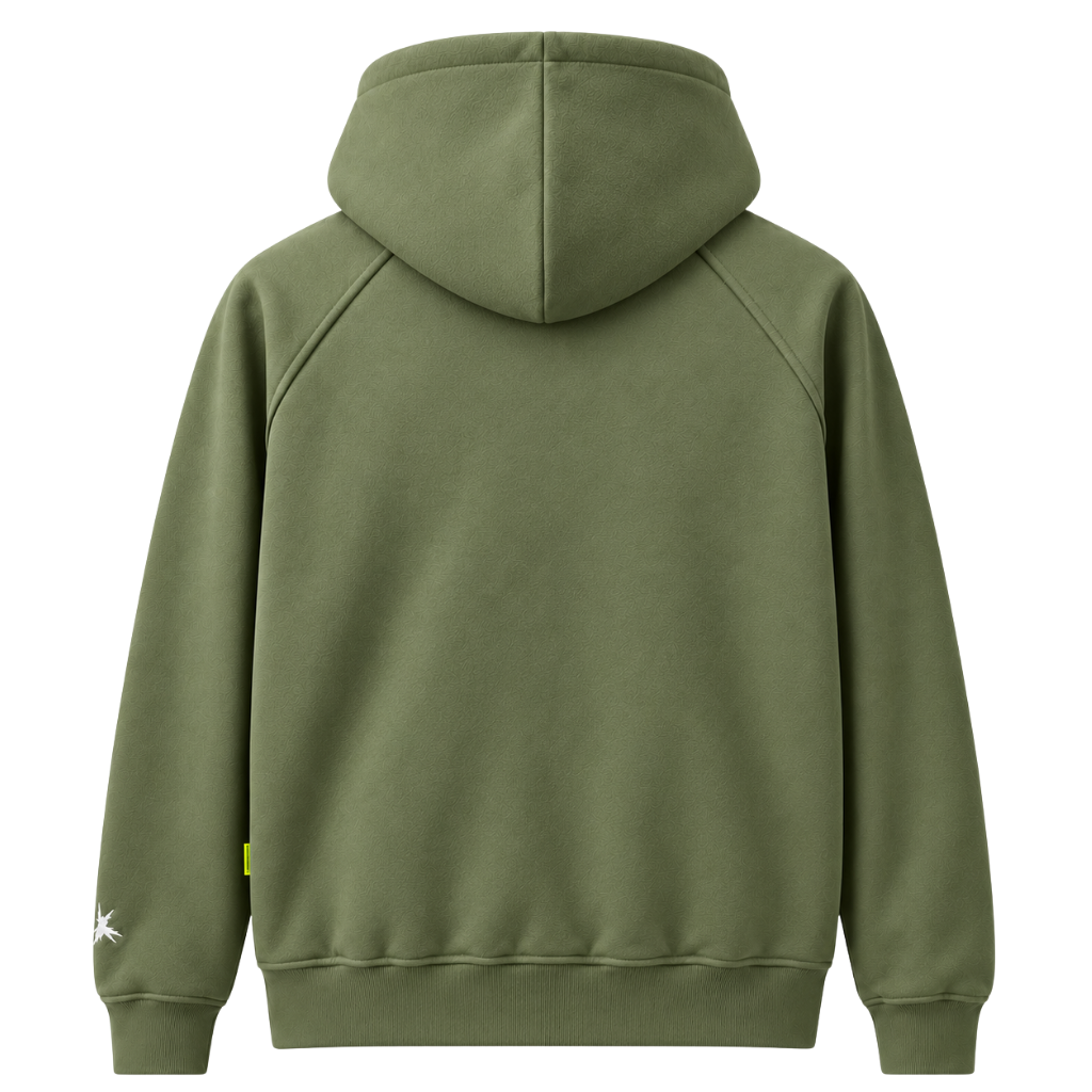 OLIVE BASICS ZIP-UP